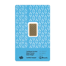 Load image into Gallery viewer, 2.5 Gram Acre Gold Bar - in Assay | Zion Metals