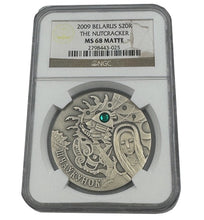Load image into Gallery viewer, 2009 Belarus Tales of the World - The Nutcracker NGC MS68 Silver Coin | Zion Metals