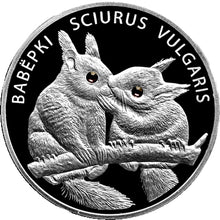 Load image into Gallery viewer, 2009 Belarus Squirrels WildLife Animals Silver Coin | Zion Metals