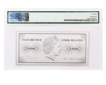 Load image into Gallery viewer, 2017 Cook Islands 1 Dollar 5 gram Silver Toronto Skyline Dollar Note PMG 70