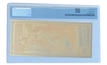 Load image into Gallery viewer, 50 Utah Goldback (2020) - Aurum Gold Note (24k) PMG 69 | Zion Metals