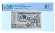 Load image into Gallery viewer, 1 Nevada Goldback (2020) - Aurum Gold Note (24k) PMG 69 | Zion Metals