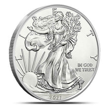 Load image into Gallery viewer, 2021 1 oz American Silver Eagle BU Type 1 | Zion Metals