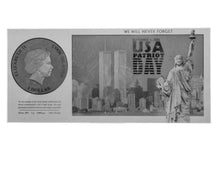 Load image into Gallery viewer, 2021 Cook Islands $1 MISS LIBERTY 20th Anniversary Silver Note