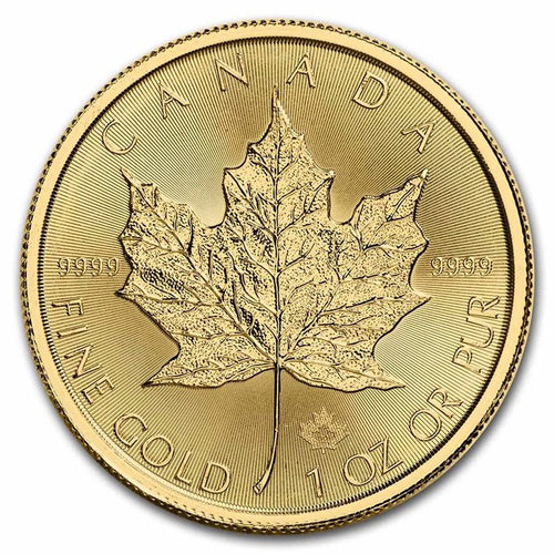 2022 Canada 1 oz Gold Maple Leaf BU - Zion Metals