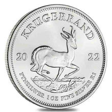 Load image into Gallery viewer, 2022 South African Krugerrand 1 oz Silver Coin BU | Zion Metals