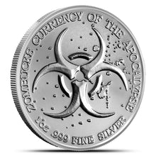 Load image into Gallery viewer, 1 oz Silver Zombucks World Pandamonium Round | Zion Metals