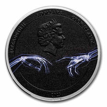 Load image into Gallery viewer, 2023 Cook Islands 1 oz Antique Silver X-Ray: Creation of Adam | Zion Metals
