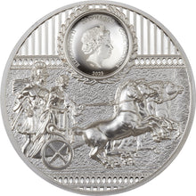 Load image into Gallery viewer, 2023 Cook Islands Sparta 3 oz Proof Gold Gilded Silver Coin | Zion Metals