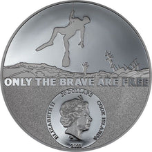 Load image into Gallery viewer, 2023 Cook Islands 3 oz Proof Silver Real Heroes Coast Guard Coin