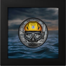 Load image into Gallery viewer, 2023 Cook Islands 3 oz Proof Silver Real Heroes Coast Guard Coin