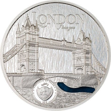 Load image into Gallery viewer, 2023 Palau 3 oz Silver Tiffany Art Metropolis: London