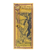 Load image into Gallery viewer, 50 Nevada Goldback (2021) - Aurum Gold Note (24k) | Zion Metals