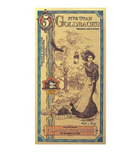 Load image into Gallery viewer, 5 Utah Goldback (2021) - Aurum Gold Note (24k) | Zion Metals