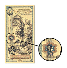 Load image into Gallery viewer, 2023 Alpha 5 South Dakota Goldback - Aurum Gold Note (24k) | Zion Metals