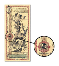 Load image into Gallery viewer, 2023 Alpha 10 South Dakota Goldback - Aurum Gold Note (24k) | Zion Metals