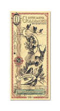 Load image into Gallery viewer, 10 South Dakota Goldback (5 Pack) - Aurum Gold Note (24k) | Zion Metals