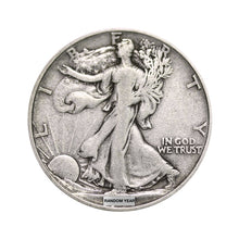 Load image into Gallery viewer, 90% Silver Walking Liberty Half Dollars - $1 Face Value Circulated (2 Coins) | Zion Metals