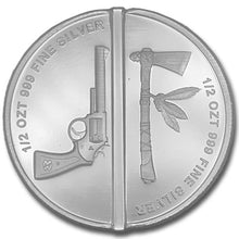 Load image into Gallery viewer, Western Warrior Divisible 1 oz Silver Round