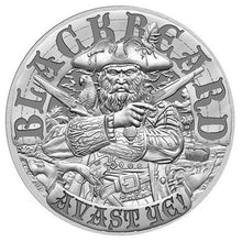 Load image into Gallery viewer, 1 oz Silver BlackBeard Round - Random Mint | Zion Metals