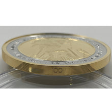 Load image into Gallery viewer, 2023 Captain Moroni Mormon LDS 1 Troy Oz 24K Gold Platinum Serial Number Silver Round | Zion Metals