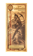 Load image into Gallery viewer, 10 Idaho Goldback - Aurum Gold Note (24k)