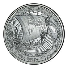 Load image into Gallery viewer, 1 oz Silver The Vikings Round BU - Random Mint | Zion Metals