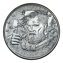 Load image into Gallery viewer, 1 oz Silver The Vikings Round BU - Random Mint | Zion Metals
