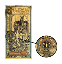 Load image into Gallery viewer, 2022 Alpha 5 Wyoming Goldback - Aurum Gold Note (24k) | Zion Metals