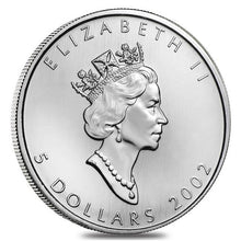 Load image into Gallery viewer, 2002 Canada 1 oz Silver Maple Leaf Summer Color | Zion Metals