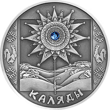 Load image into Gallery viewer, 2004 Belarus Kalyady Festivals and Rites Silver Coin | Zion Metals