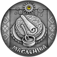 Load image into Gallery viewer, 2007 Belarus Maslenitsa Festivals and Rites Silver Coin | Zion Metals