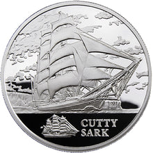 Load image into Gallery viewer, 2011 Belarus Cutty Sark Ships Hologramm Silver Coin | Zion Metals