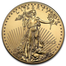 Load image into Gallery viewer, 2012 1 oz American Gold Eagle BU | Zion Metals