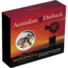 Load image into Gallery viewer, 2012 Australian Outback – Koala 1oz Silver Coin ANA Coin Show Special | Zion Metals