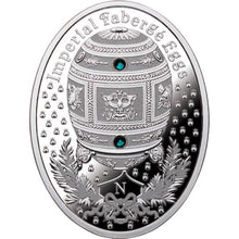 Load image into Gallery viewer, 2012 Niue $1 Napoleonic Egg - Imperial Faberge Eggs Proof Silver Coin | Zion Metals
