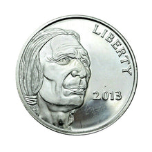 Load image into Gallery viewer, 2013 AMERICAN BUFFALO INDIAN HEAD SILVER 1 OZ .999 ROUND TONED | Zion Metals