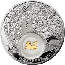 Load image into Gallery viewer, 2013 Belarus Zodiac Capricorn Proof Finish Silver Coin | Zion Metals