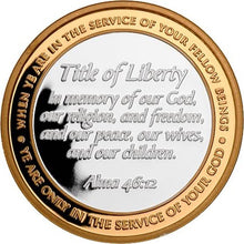 Load image into Gallery viewer, 2013 1 Amnor Captain Moroni Mormon LDS 1 Troy Oz .999 Fine Silver Round | Zion Metals