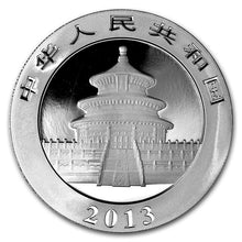 Load image into Gallery viewer, 2013 China 1 oz Silver Panda BU | Zion Metals