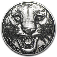 Load image into Gallery viewer, 2013 Ivory Coast 1 oz Silver Black Panther | Zion Metals