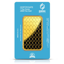 Load image into Gallery viewer, 1 oz Gold 2013 Year of the Snake Bar | OPM | Zion Metals