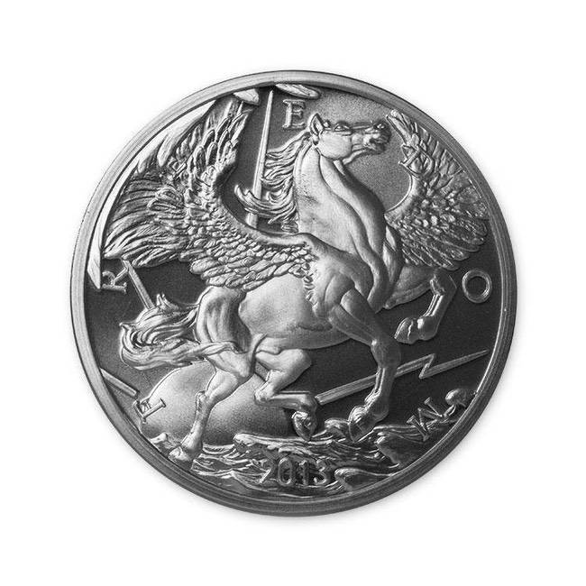 2013 Pegasus 1oz .999 Silver Bullion Coin Modern Ancients ZM