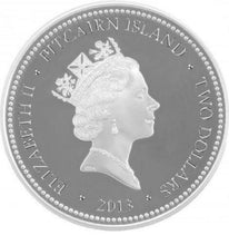 Load image into Gallery viewer, 2013 Pitcairn Islands Cunard Lines Queen Elizabeth 1 oz Silver Coin | Zion Metals