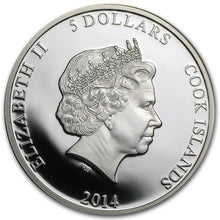 Load image into Gallery viewer, 2014 Cook Islands Spectacular Landscapes Grand Canyon Silver Coin | Zion Metals