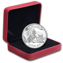 Load image into Gallery viewer, 2014 Canada Silver $5 Bank Note Design St. George Slaying Dragon | Zion Metals