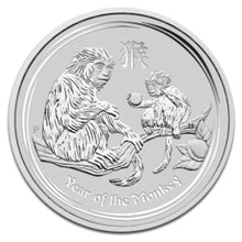 Load image into Gallery viewer, 2016 Australia Year of the Monkey 1/2 oz Silver BU (Series II) | Zion Metals