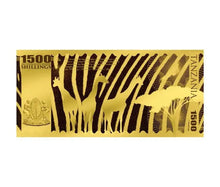 Load image into Gallery viewer, 2018 Tanzania Big 5 - Buffalo Gold Note | Zion Metals