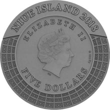 Load image into Gallery viewer, 2018 Niue Hades Gods of Olympus 2 oz Antique finish Silver Coin | Zion Metals