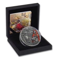 Load image into Gallery viewer, 2019 Cook Islands 3 oz Silver Fairy Tales: Little Red Riding Hood | Zion Metals